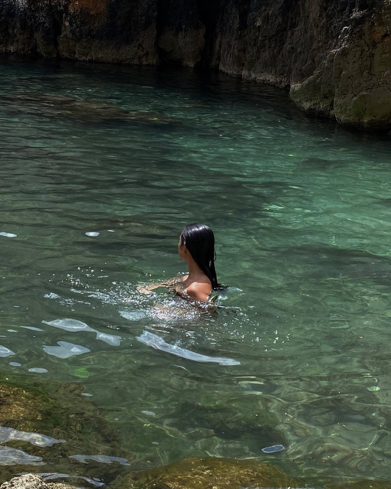 Flag knee-high cotton socks